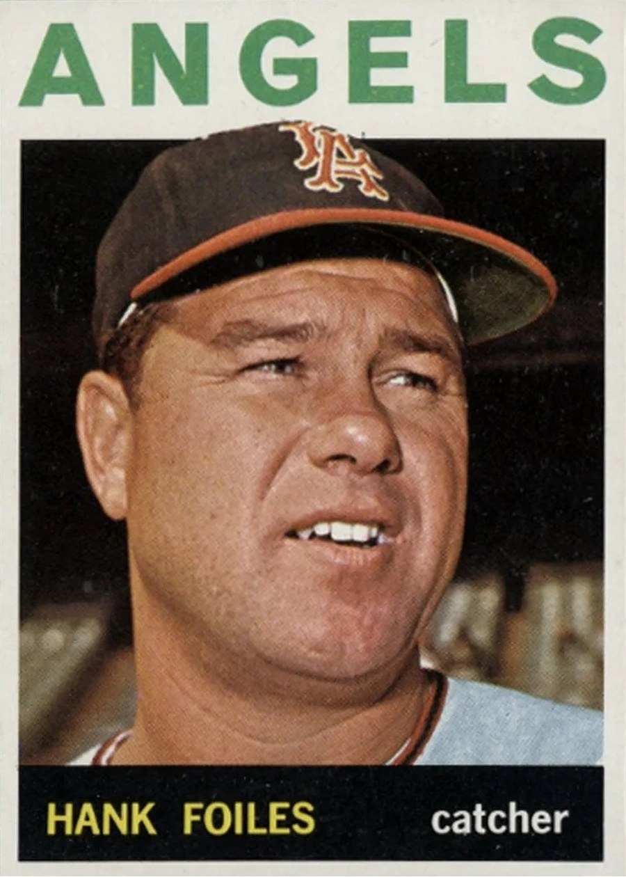 1964 Topps #554 Hank Foiles, Los Angeles Angels