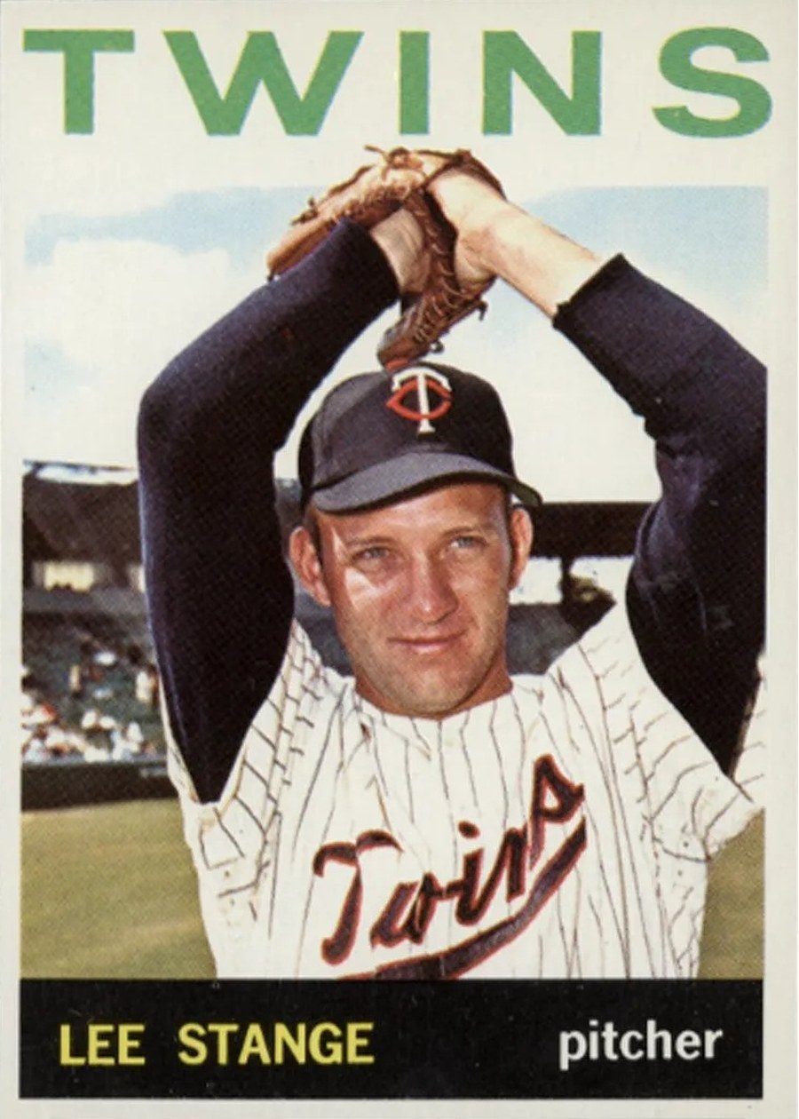 1964 Topps #555 Lee Stange, Minnesota Twins