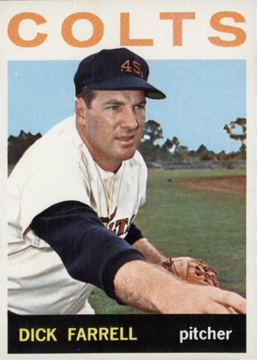 1964 Topps #560 Dick Farrell, Houston Colt .45's