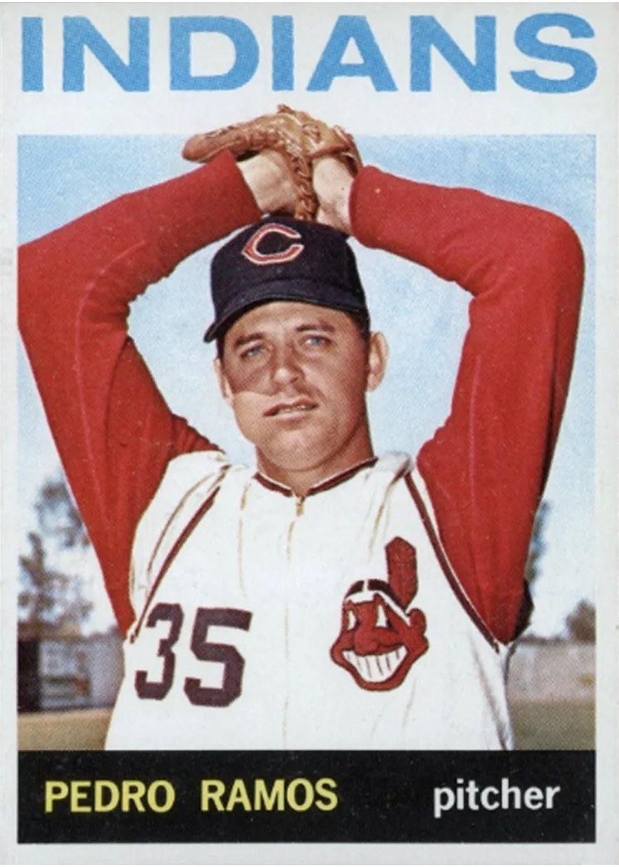 1964 Topps #562 Pedro Ramos, Cleveland Indians