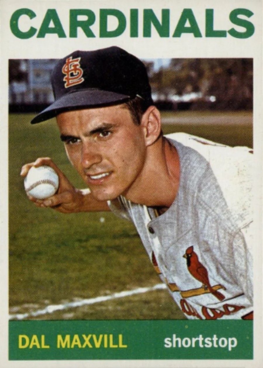 1964 Topps #563 Dal Maxvill, St. Louis Cardinals