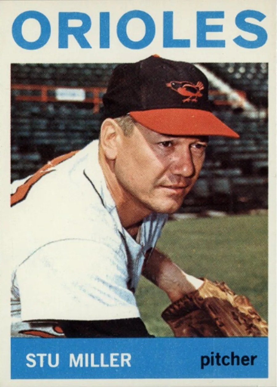 1964 Topps #565 Stu Miller, Baltimore Orioles
