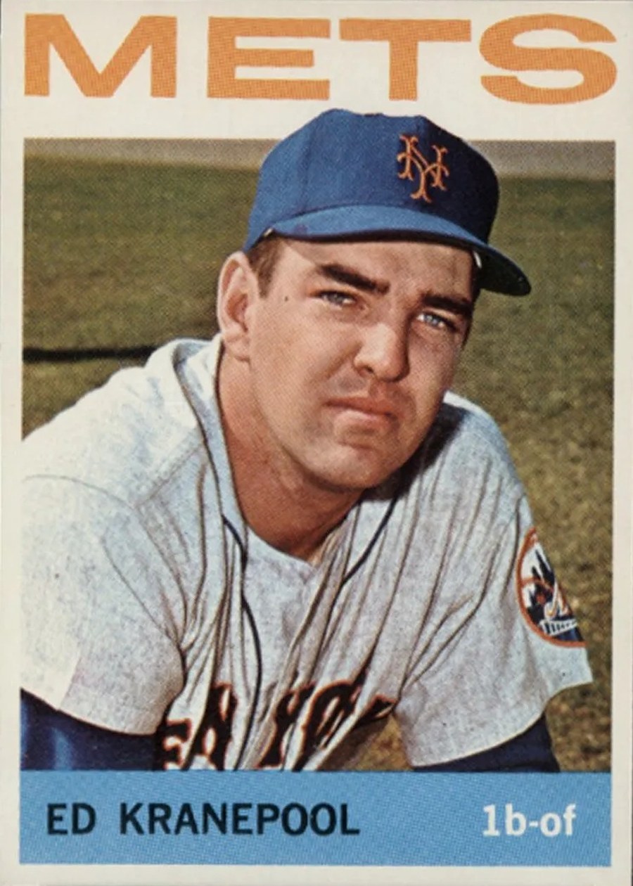 1964 Topps #566 Ed Kranepool, New York Mets