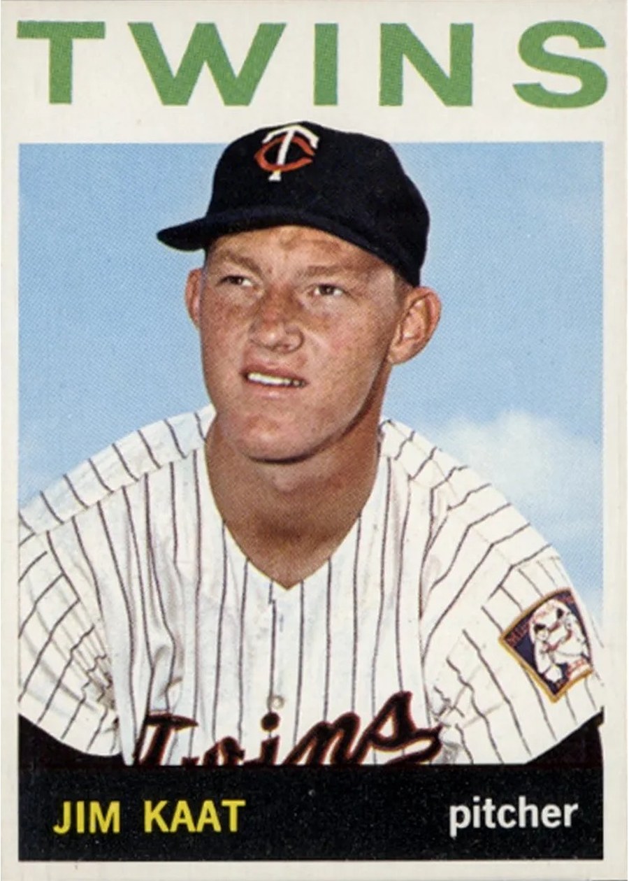 1964 Topps #567 Jim Kaat, Minnesota Twins