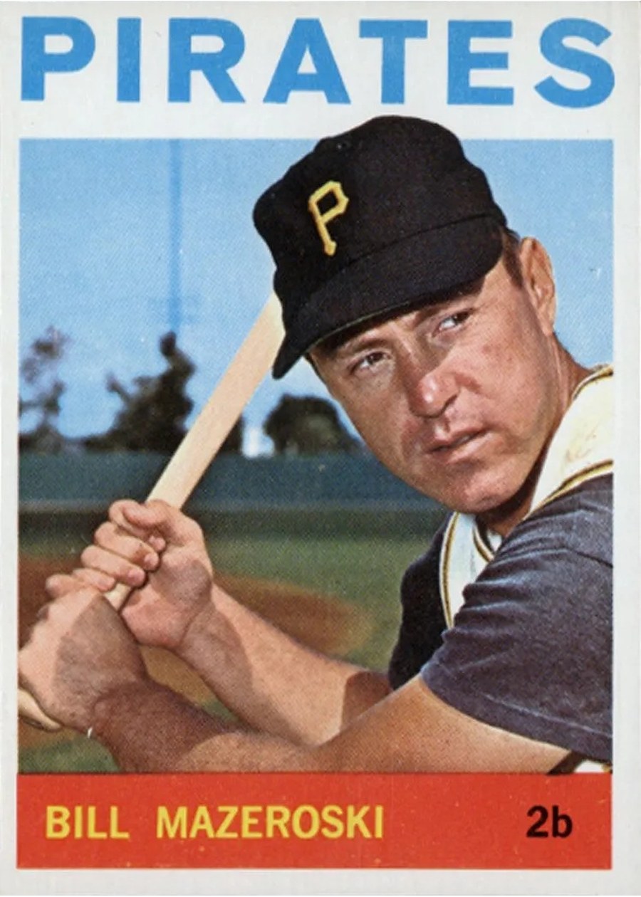 1964 Topps #570 Bill Mazeroski, Pittsburgh Pirates