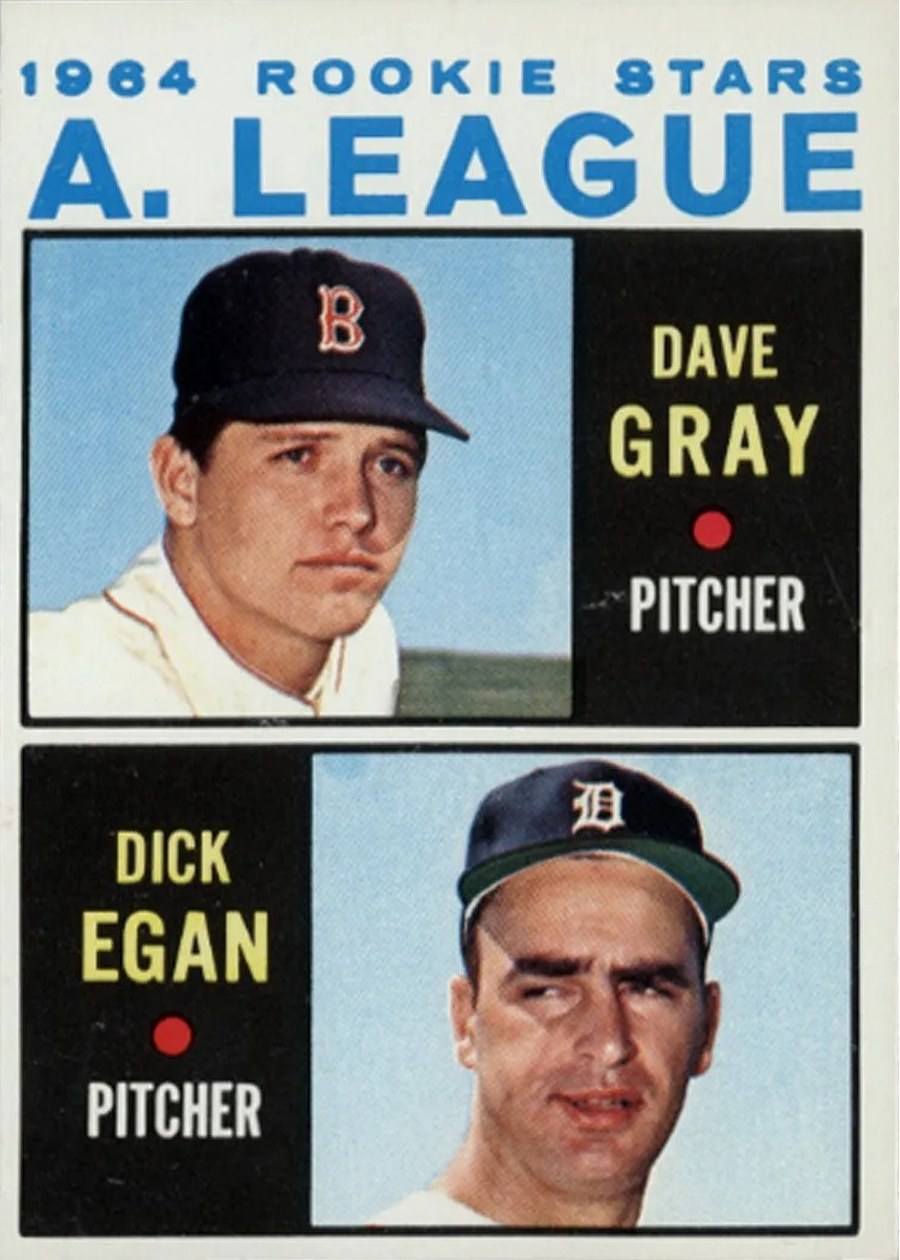 1964 Topps #572 A. League 1964 Rookie Stars, Boston Red Sox / Detroit Tigers