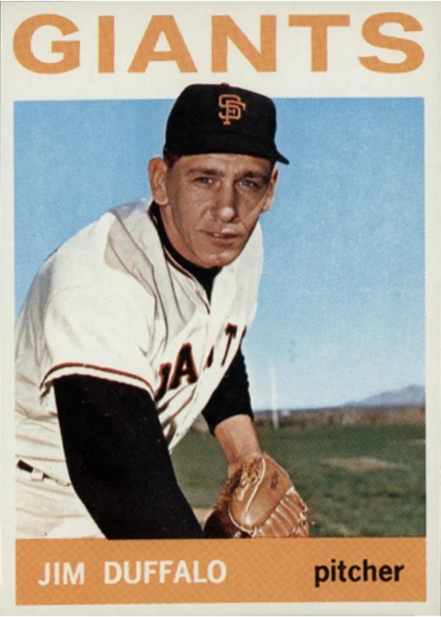 1964 Topps #573 Jim Duffalo, San Francisco Giants