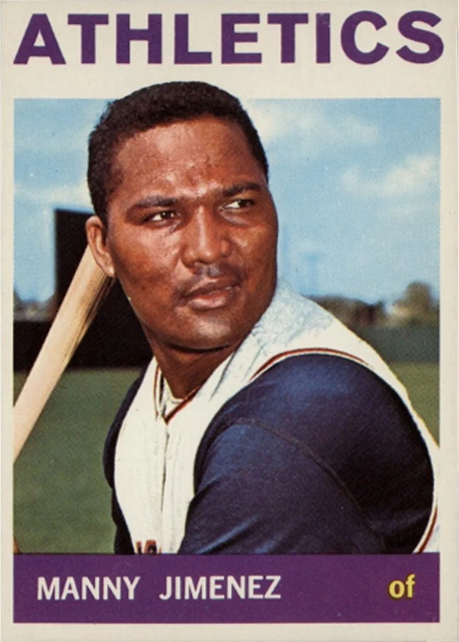 1964 Topps #574 Manny Jimenez, Kansas City Athletics
