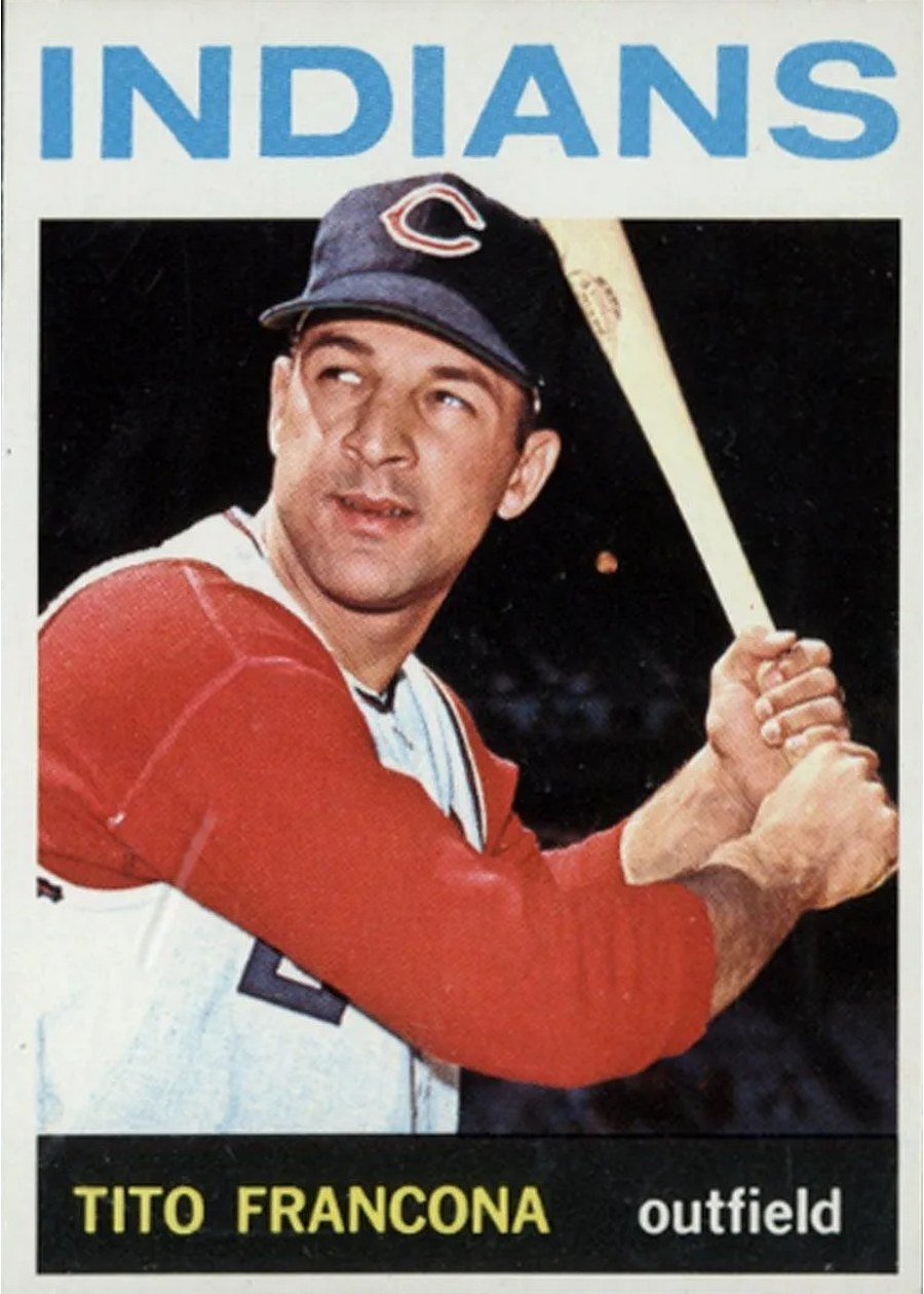 1964 Topps #583 Tito Francona, Cleveland Indians