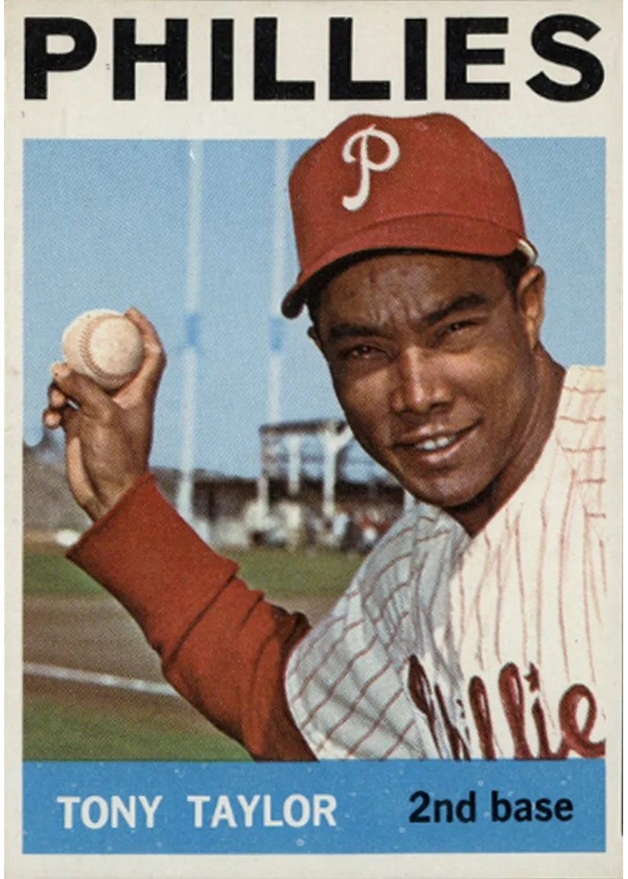1964 Topps #585 Tony Taylor, Philadelphia Phillies