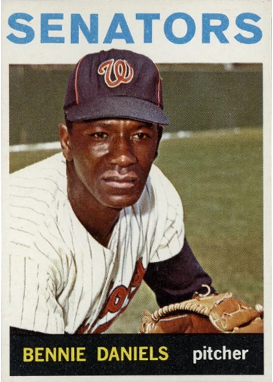 1964 Topps #587 Bennie Daniels, Washington Senators