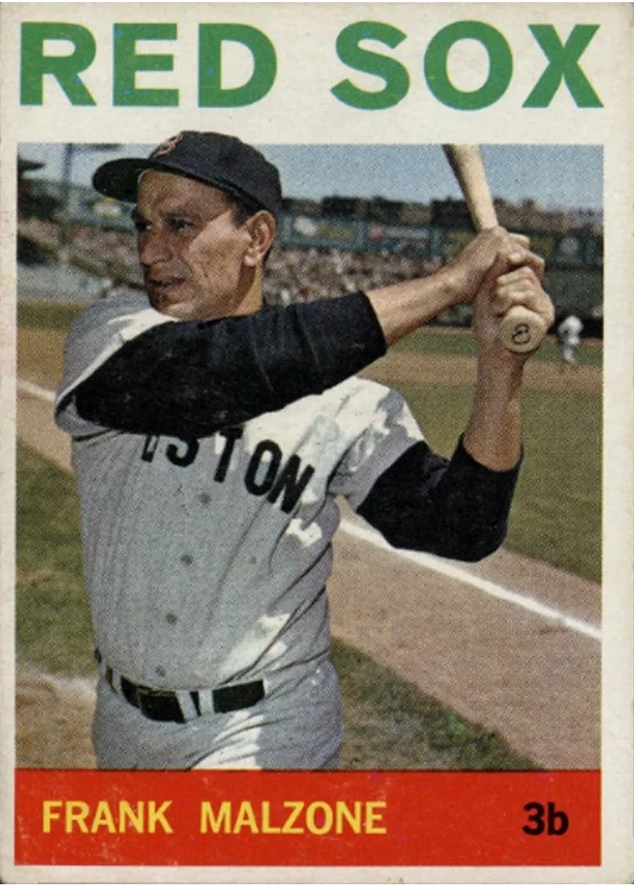 1964 Topps #60 Frank Malzone, Boston Red Sox