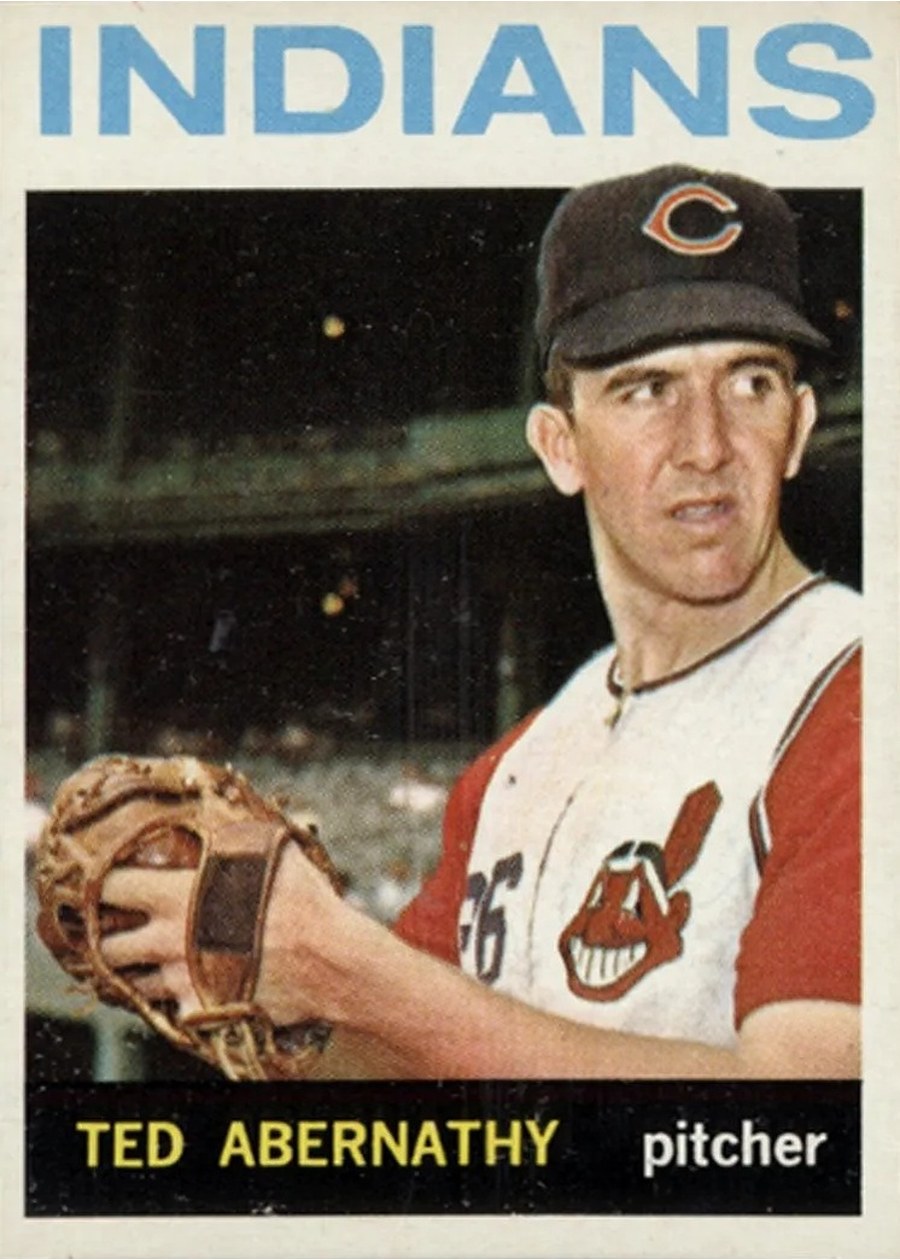 1964 Topps #64 Ted Abernathy, Cleveland Indians