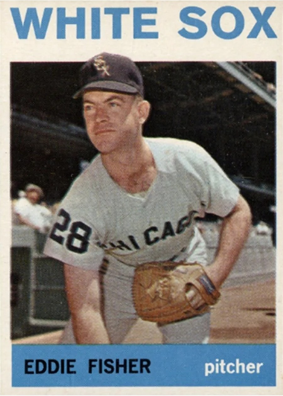 1964 Topps #66 Eddie Fisher, Chicago White Sox