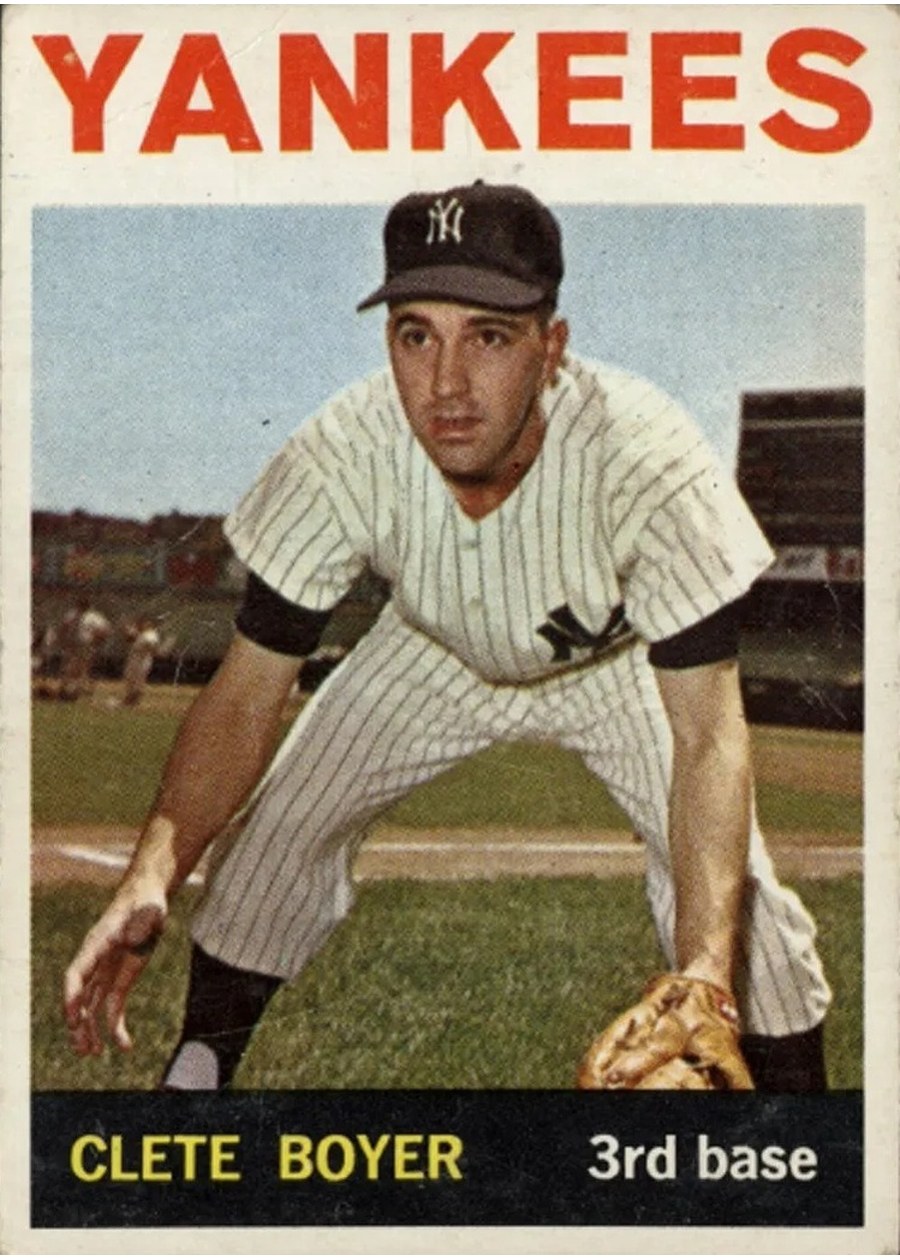 1964 Topps #69 Clete Boyer, New York Yankees