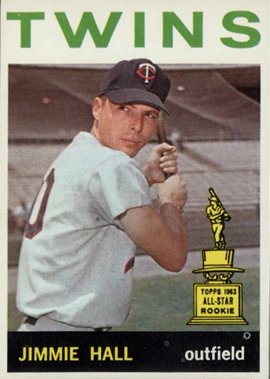 1964 Topps #73 Jimmie Hall, Minnesota Twins