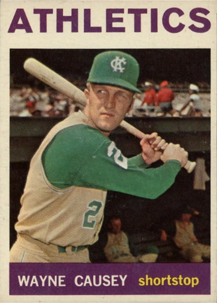 1964 Topps #75 Wayne Causey, Kansas City Athletics