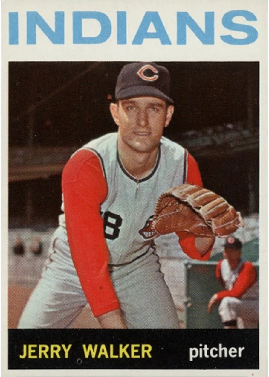 1964 Topps #77 Jerry Walker, Cleveland Indians