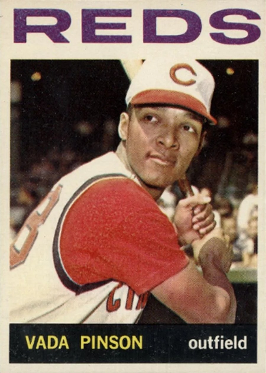 1964 Topps #80 Vada Pinson, Cincinnati Reds