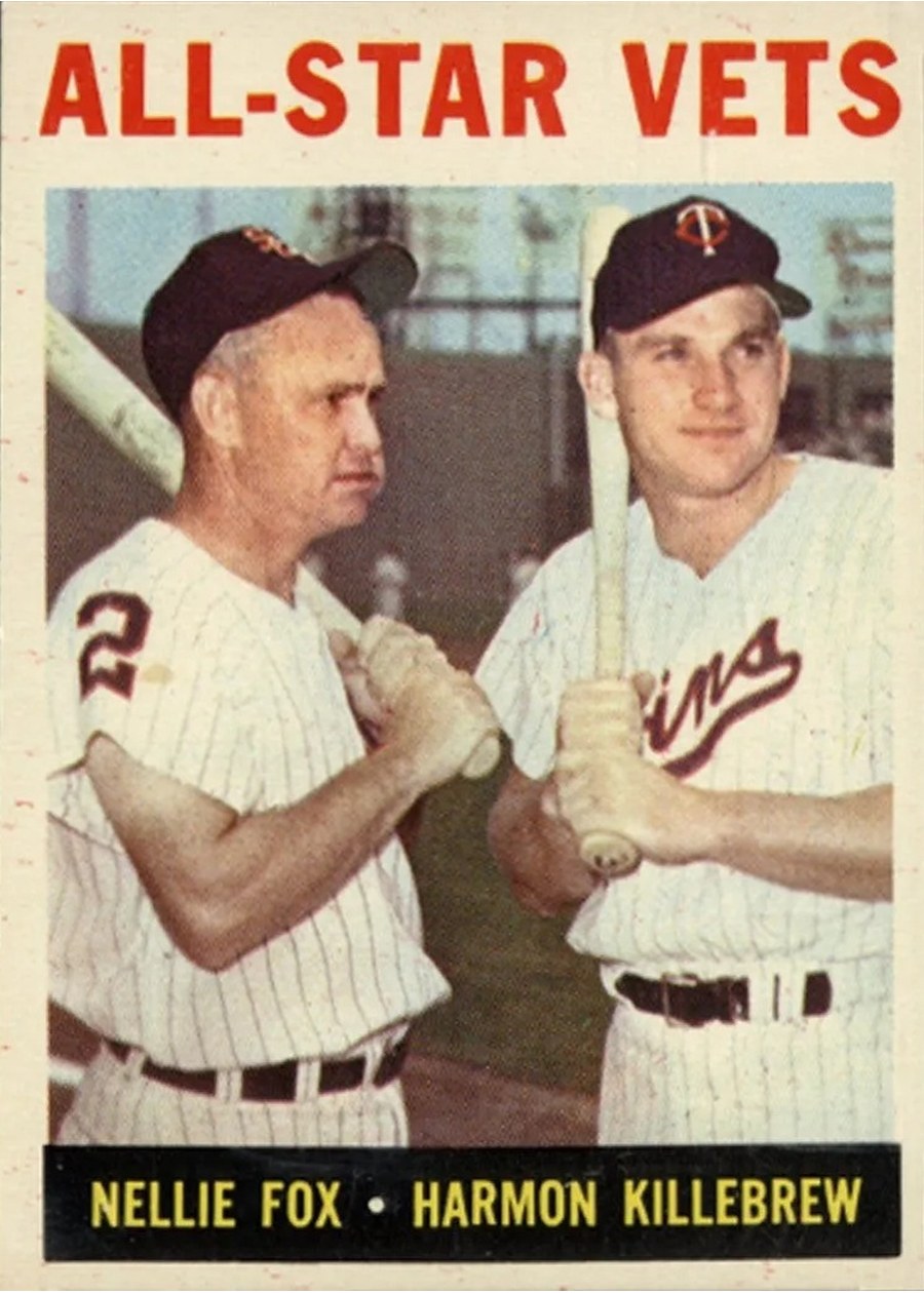 1964 Topps #81 All-Star Vets, Chicago White Sox / Minnesota Twins