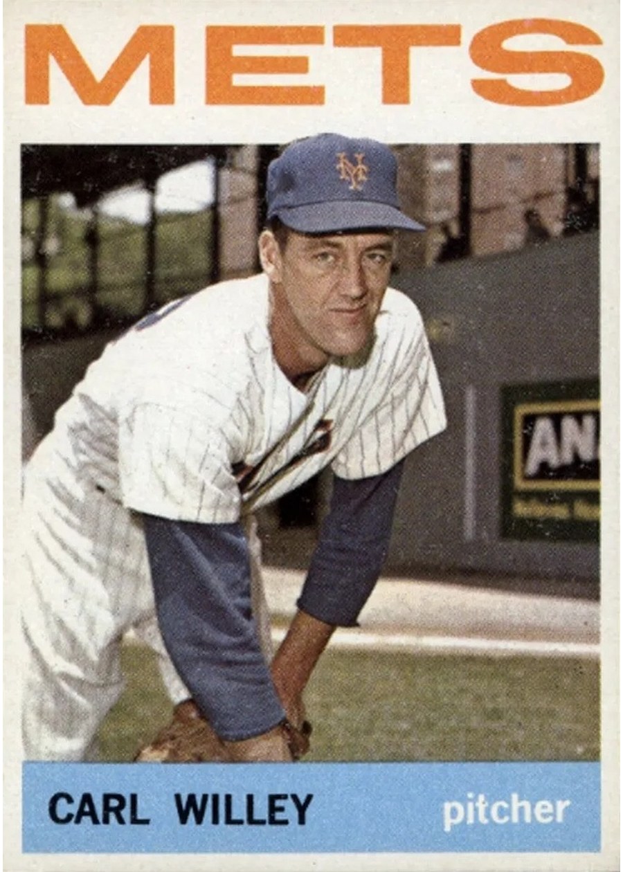 1964 Topps #84 Carl Willey, New York Mets