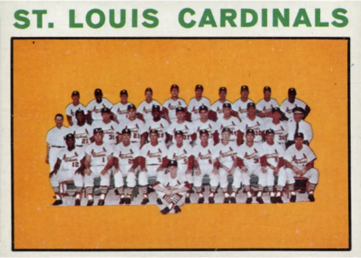 1964 Topps #87 St. Louis Cardinals
