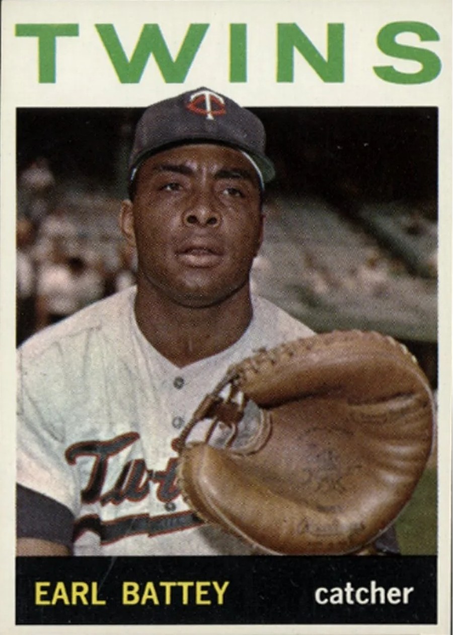1964 Topps #90 Earl Battey, Minnesota Twins