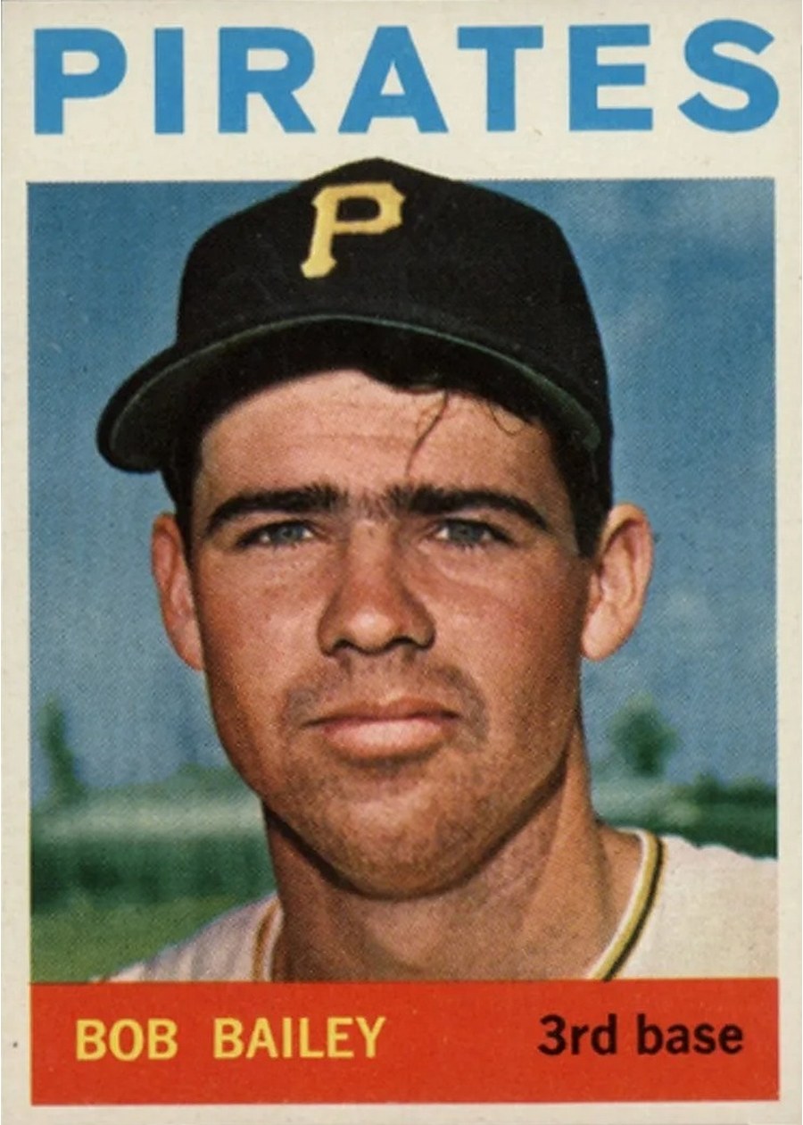 1964 Topps #91 Bob Bailey, Pittsburgh Pirates