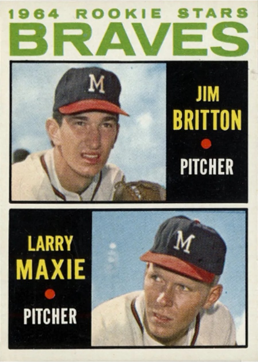 1964 Topps #94 Braves 1964 Rookie Stars, Milwaukee Braves