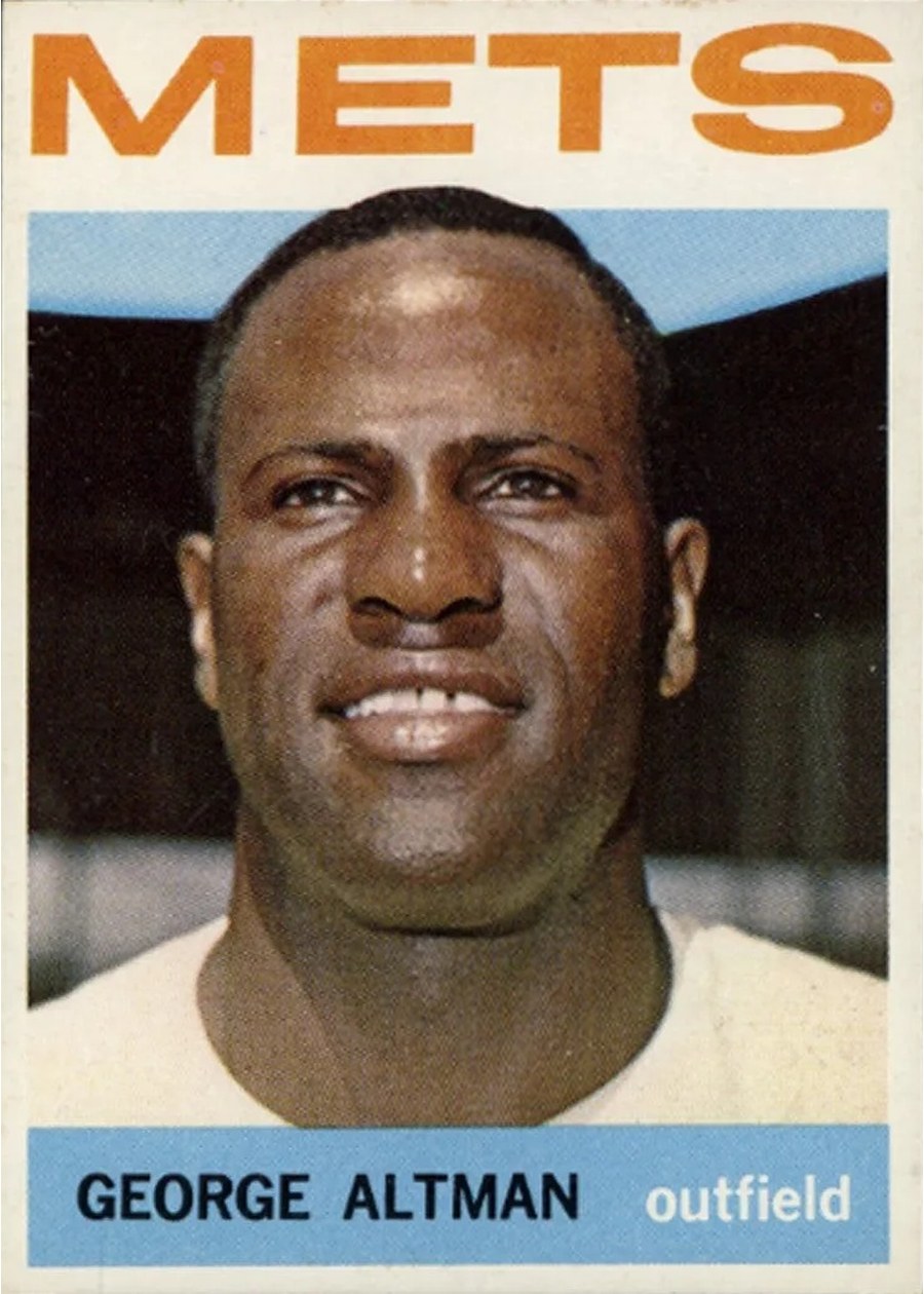 1964 Topps #95 George Altman, New York Mets