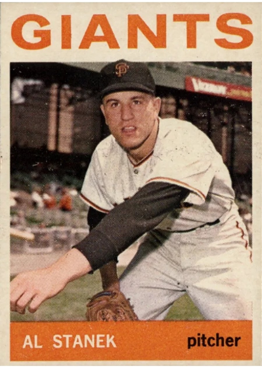 1964 Topps #99 Al Stanek, San Francisco Giants