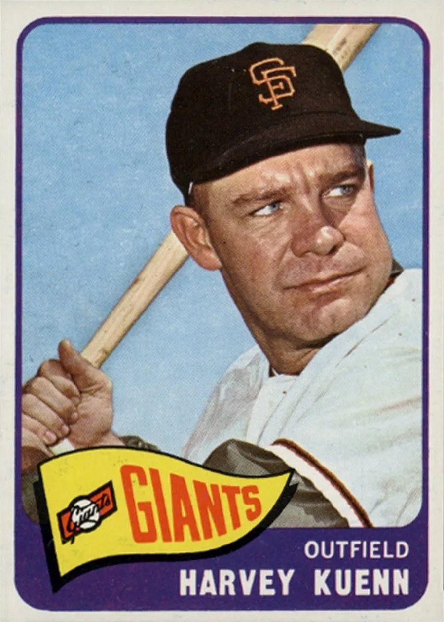 1965 Topps #103 Harvey Kuenn, San Francisco Giants