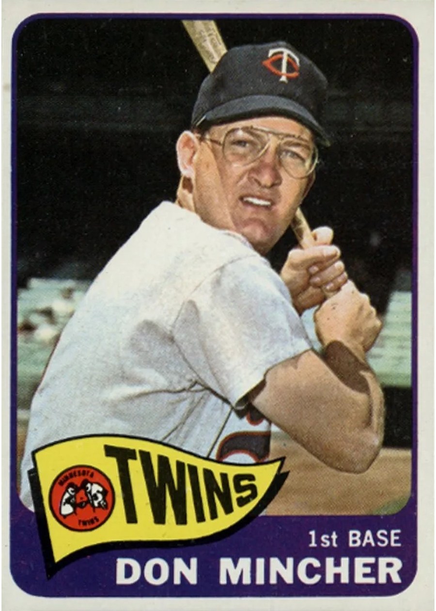 1965 Topps #108 Don Mincher, Minnesota Twins