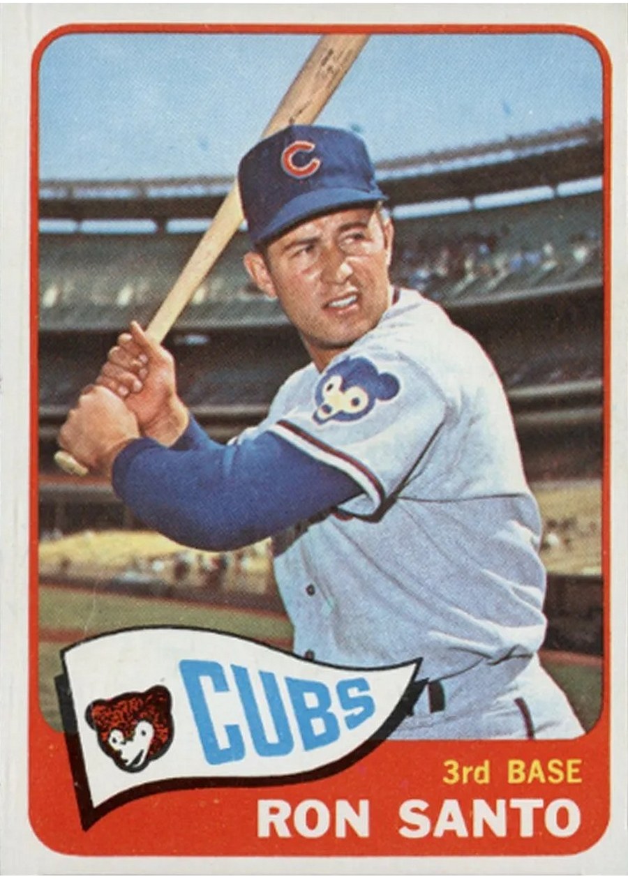 1965 Topps #110 Ron Santo, Chicago Cubs