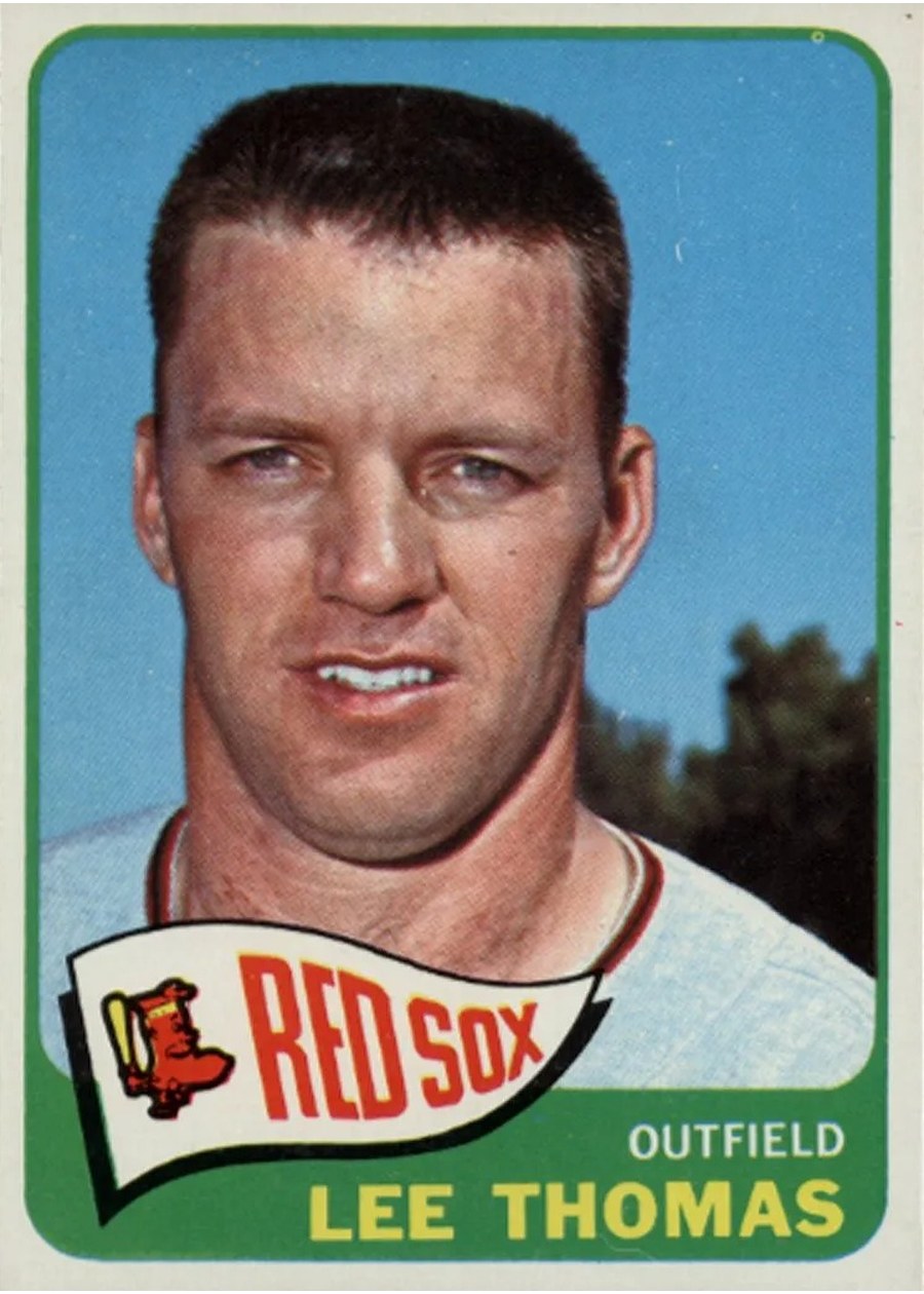 1965 Topps #111 Lee Thomas, Boston Red Sox