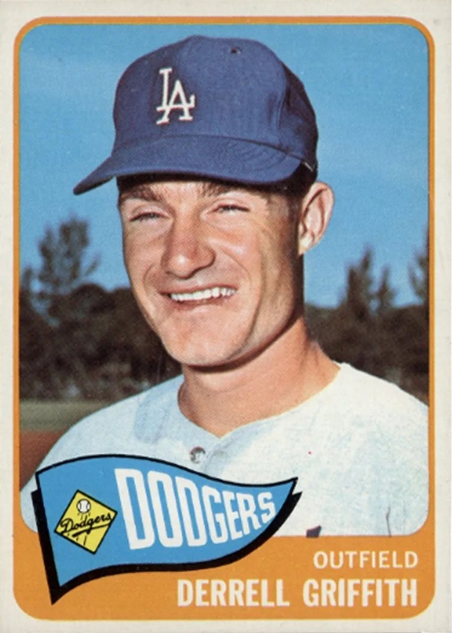 1965 Topps #112 Derrell Griffith, Los Angeles Dodgers