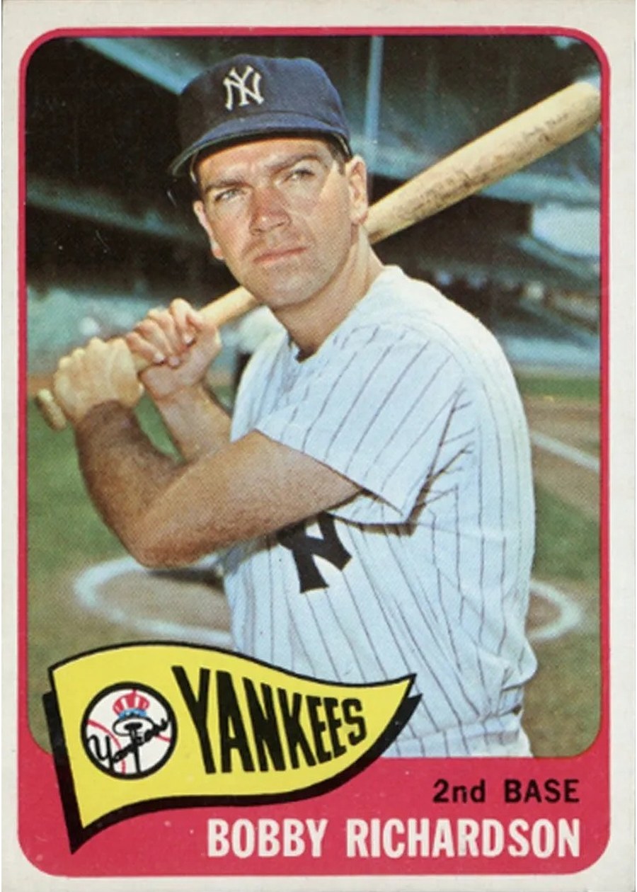 1965 Topps #115 Bobby Richardson, New York Yankees
