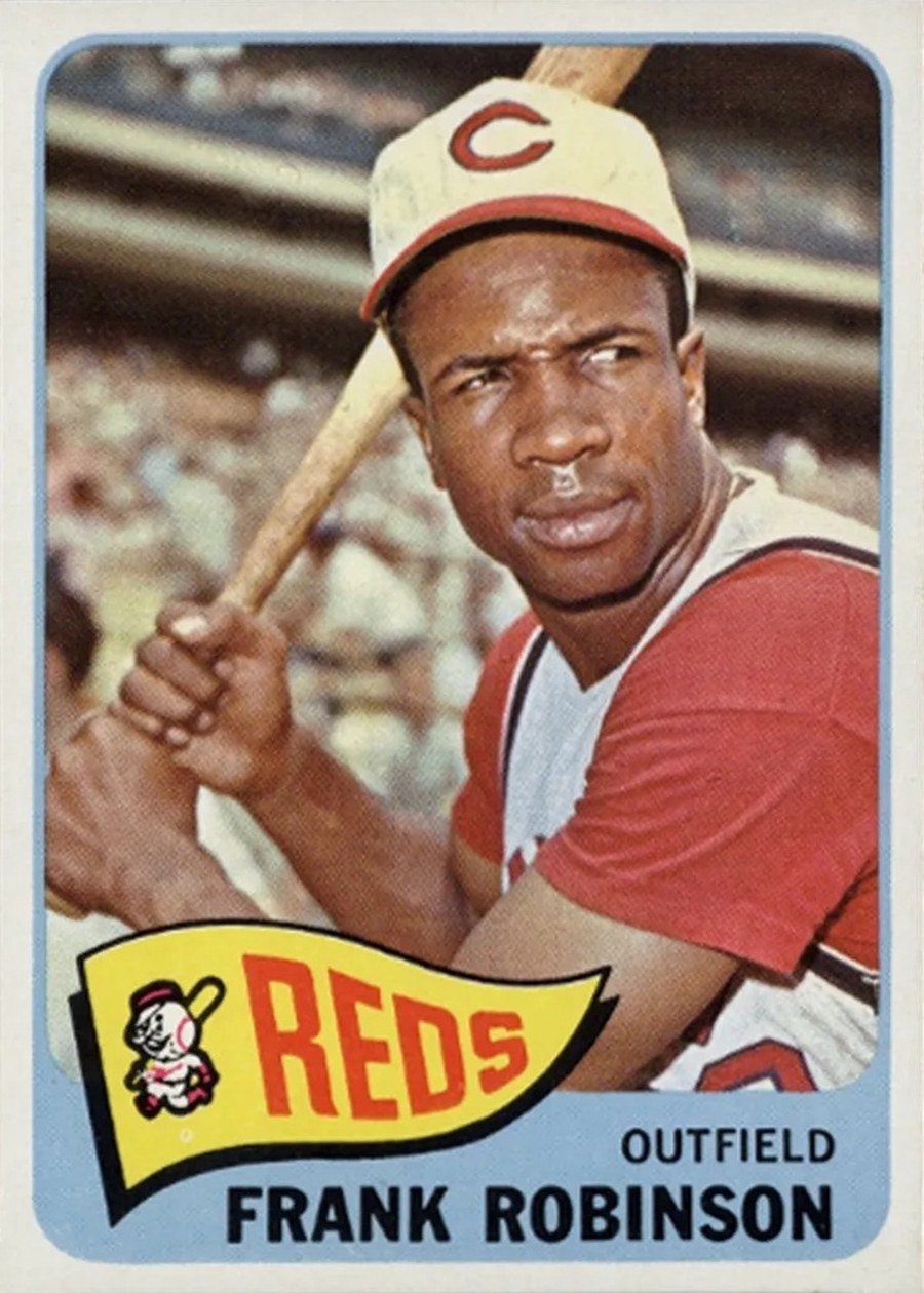 1965 Topps #120 Frank Robinson, Cincinnati Reds