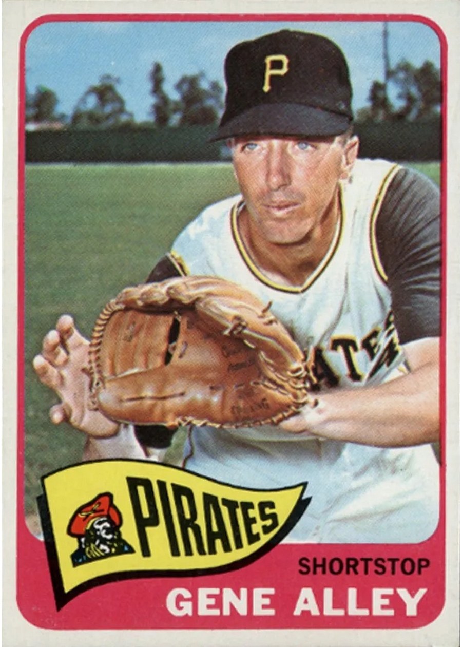 1965 Topps #121 Gene Alley, Pittsburgh Pirates