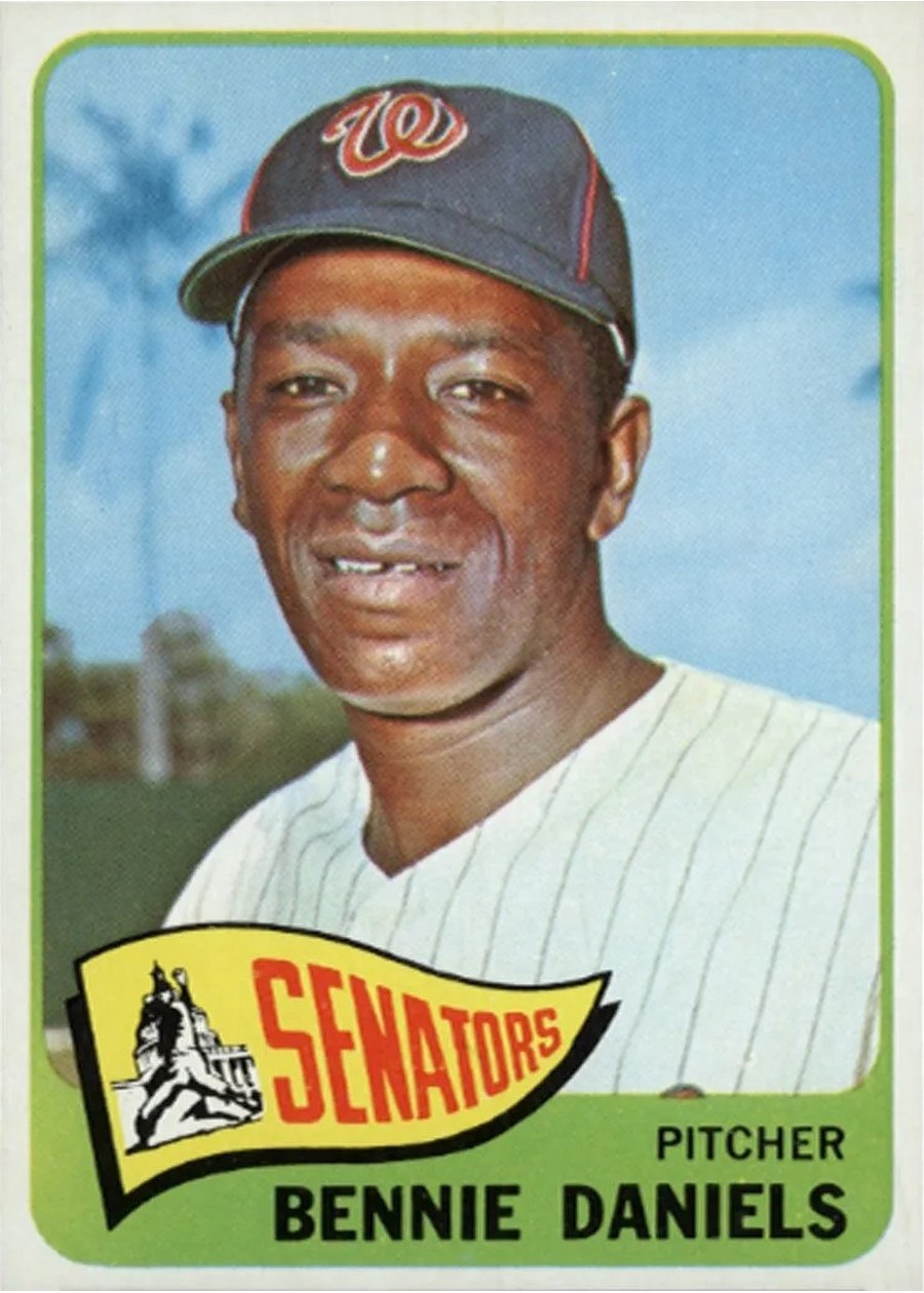 1965 Topps #129 Bennie Daniels, Washington Senators