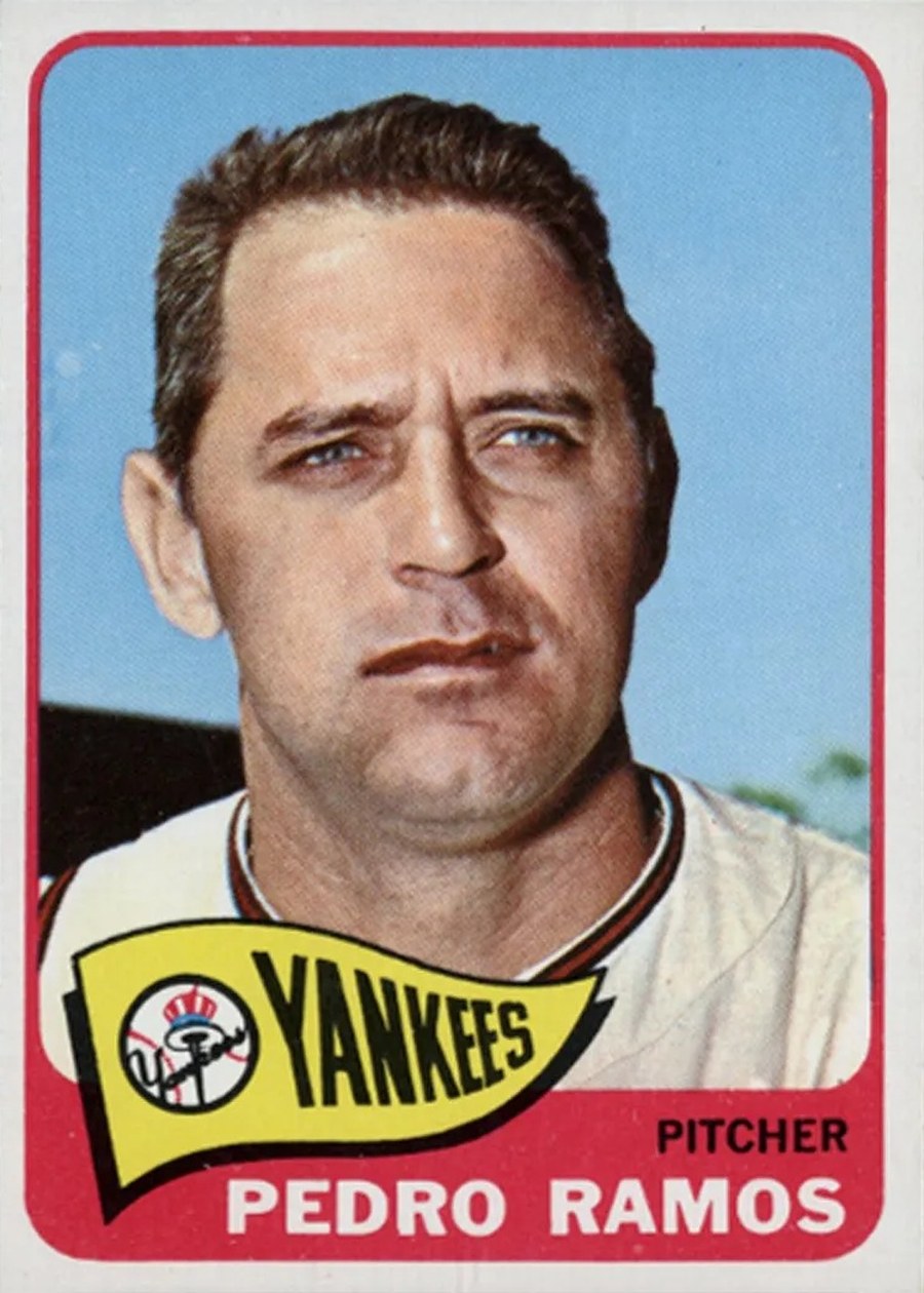 1965 Topps #13 Pedro Ramos, New York Yankees