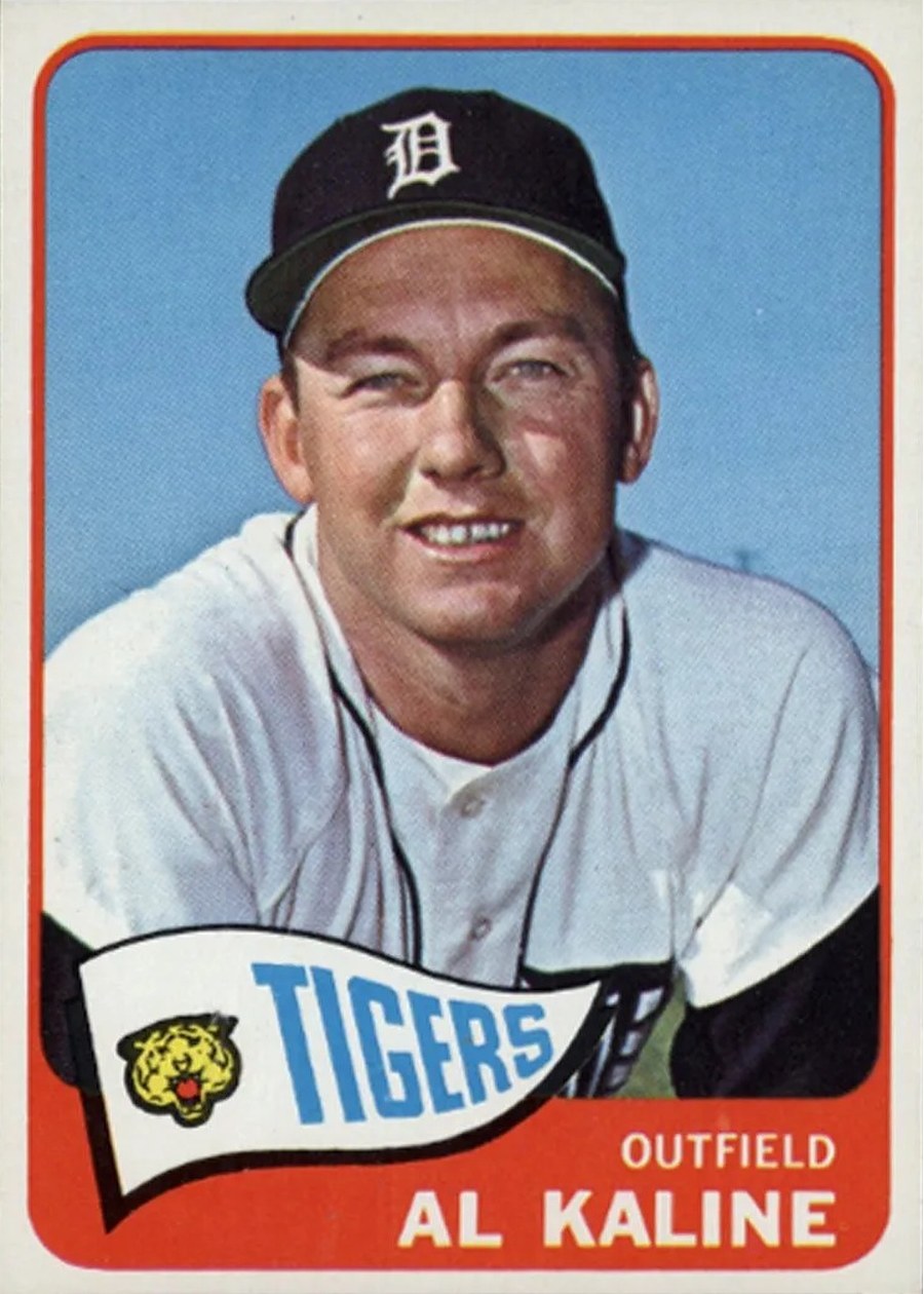 1965 Topps #130 Al Kaline, Detroit Tigers
