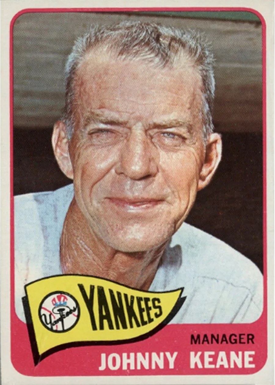 1965 Topps #131 Johnny Keane, New York Yankees