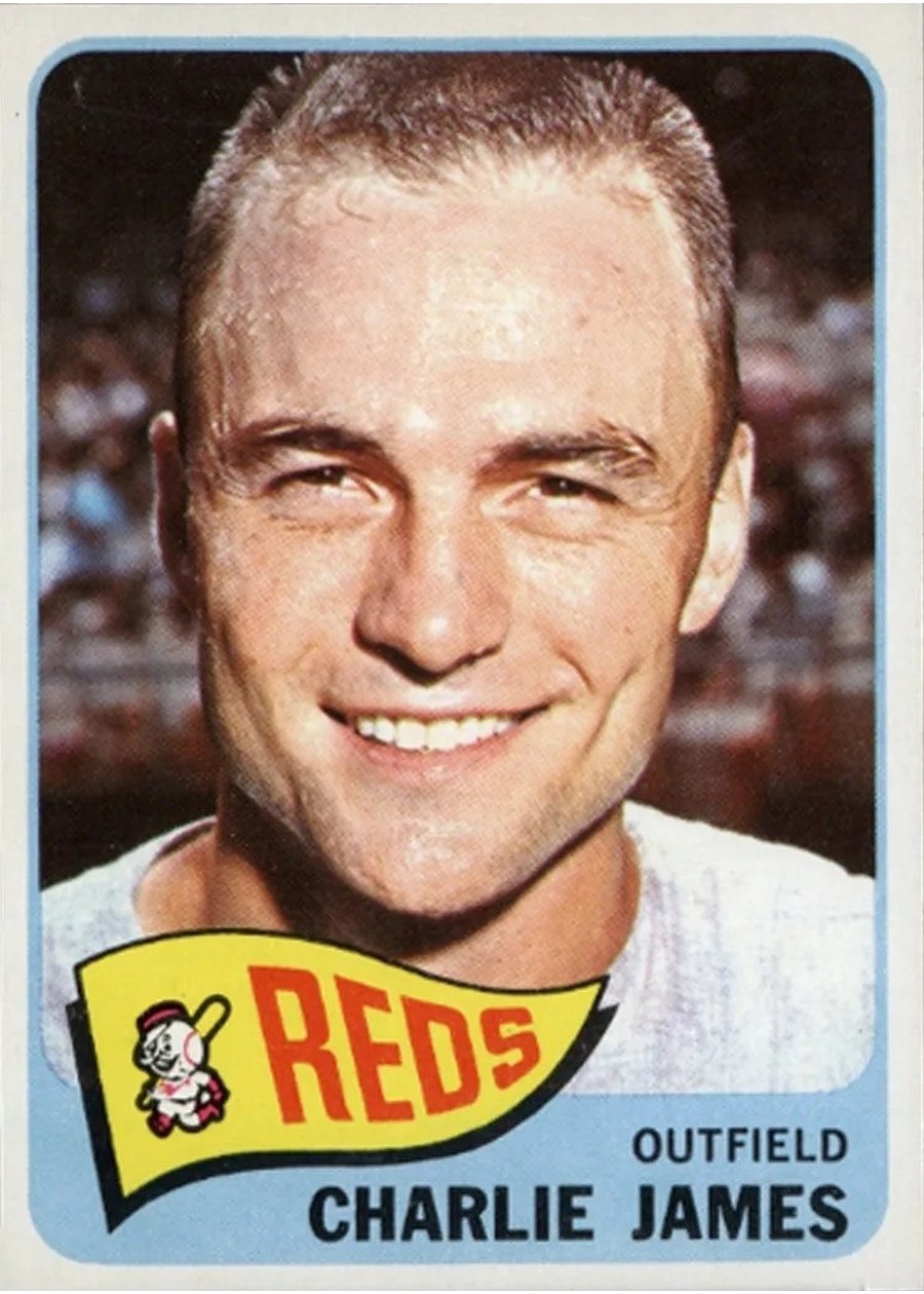1965 Topps #141 Charlie James, Cincinnati Reds