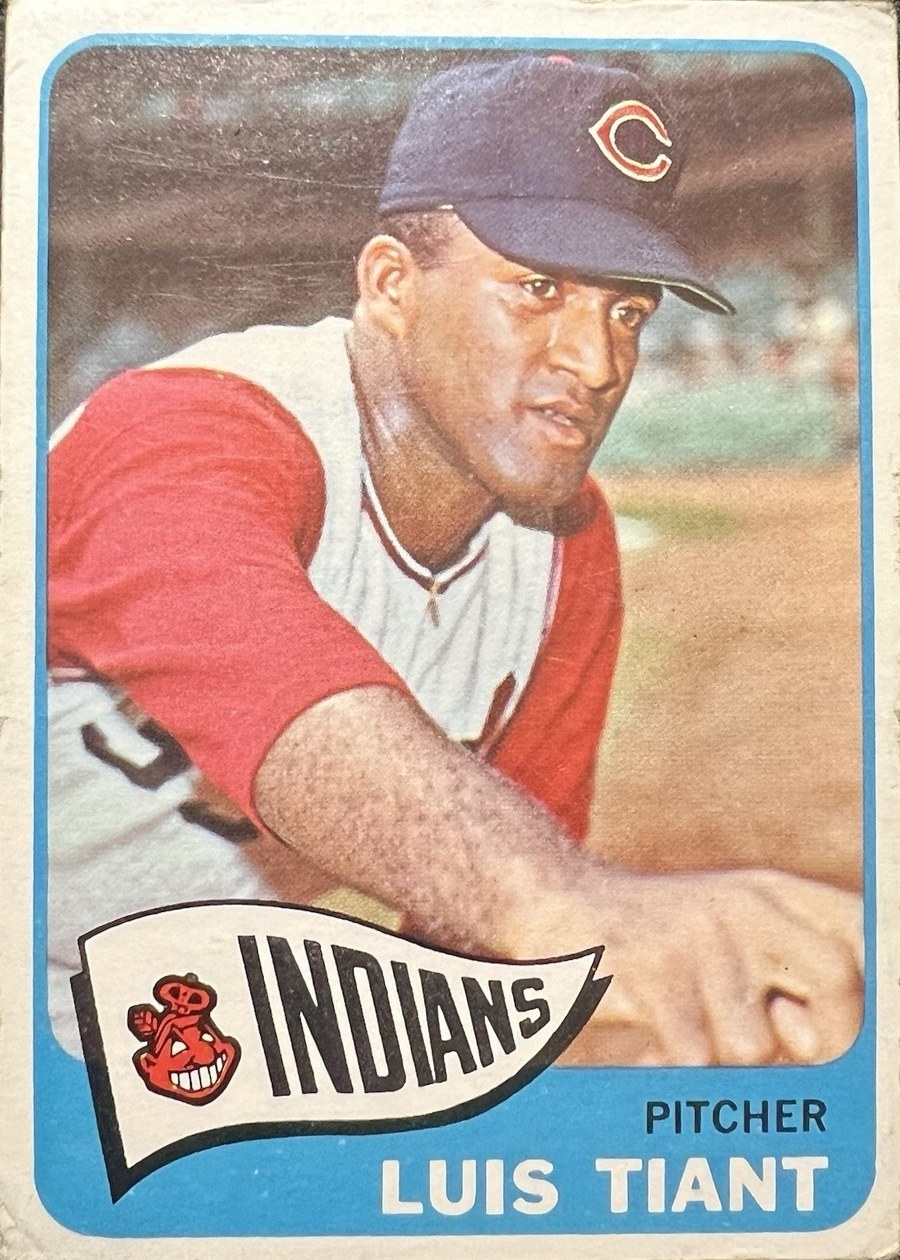 1965 Topps #145 Luis Tiant, Cleveland Indians