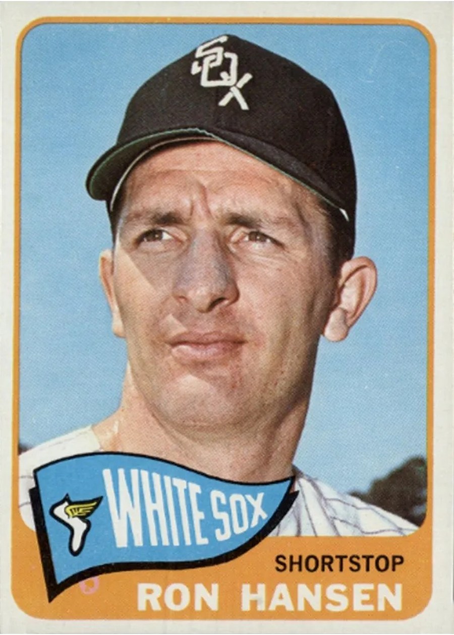 1965 Topps #146 Ron Hansen, Chicago White Sox