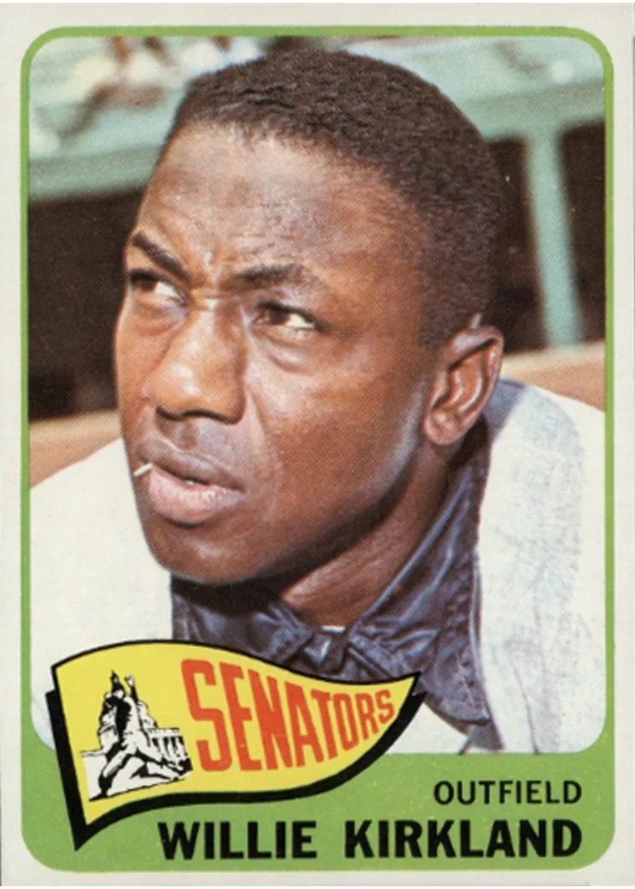 1965 Topps #148 Willie Kirkland, Washington Senators