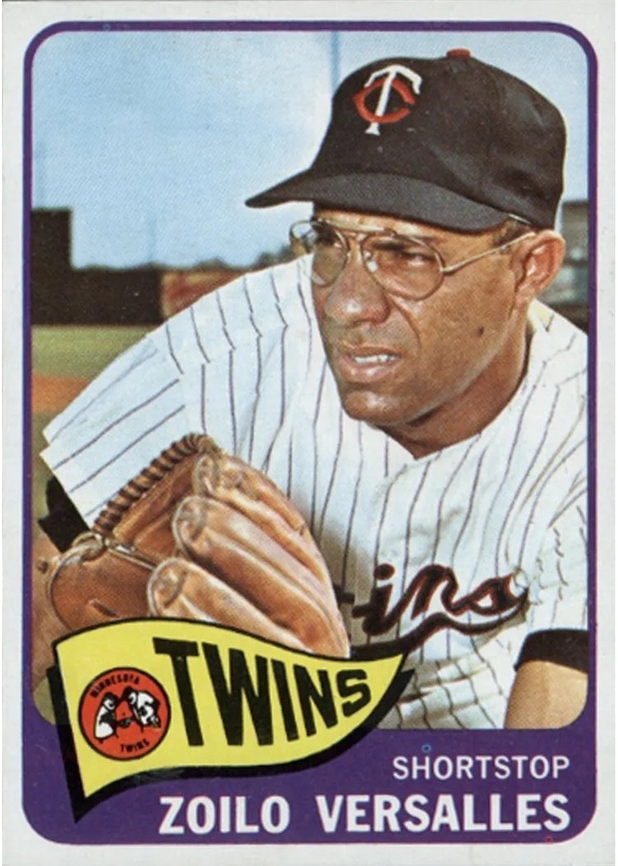 1965 Topps #157 Zoilo Versalles, Minnesota Twins