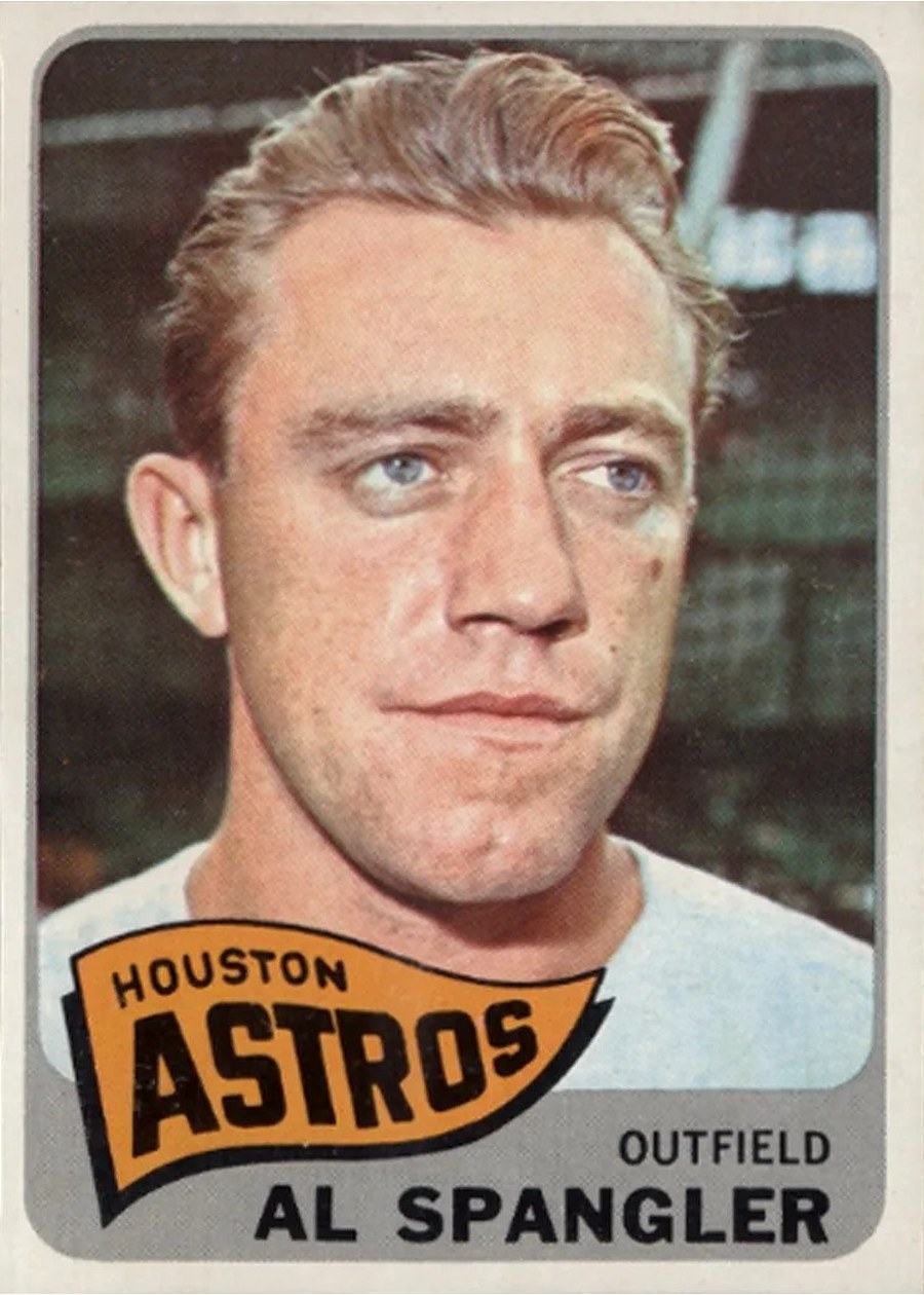 1965 Topps #164 Al Spangler, Houston Astros