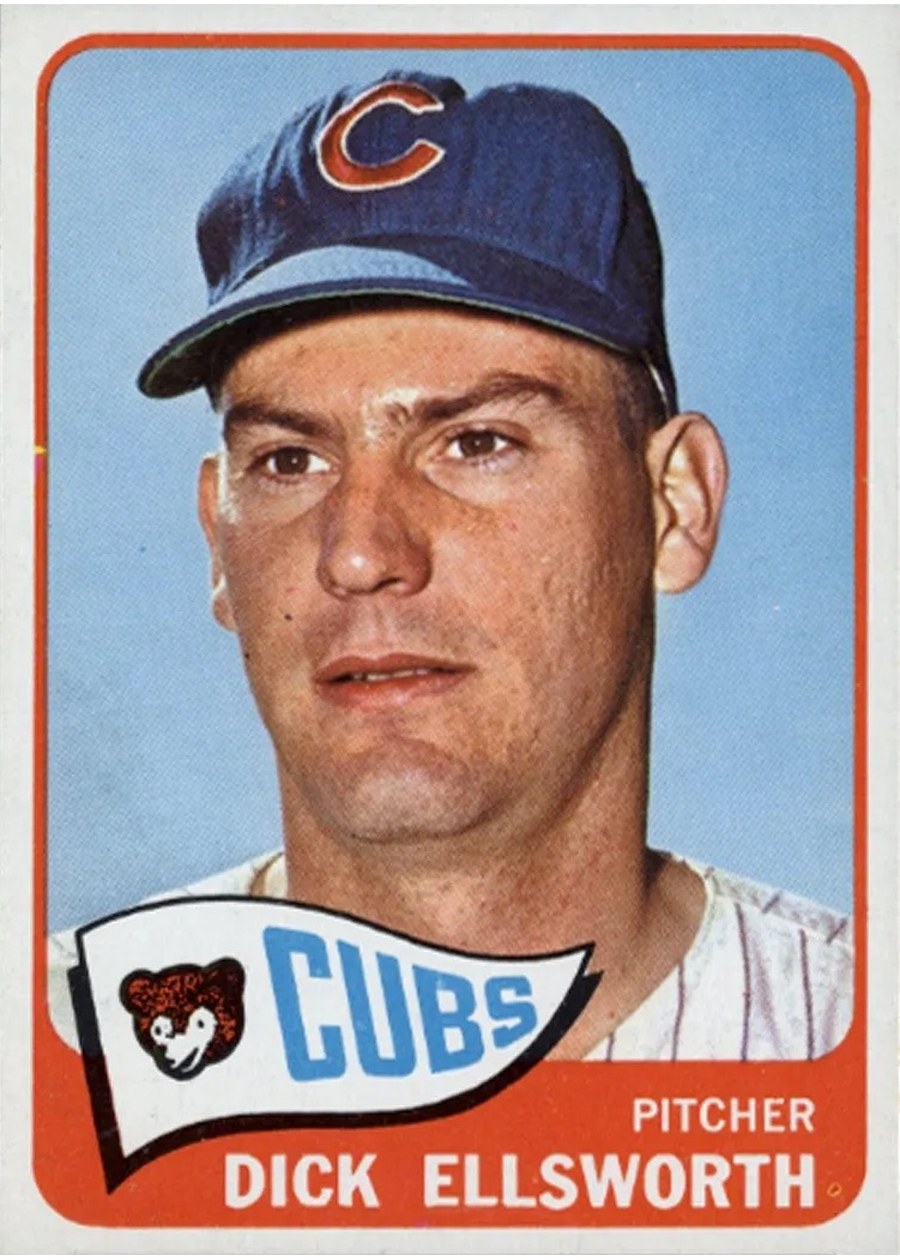 1965 Topps #165 Dick Ellsworth, Chicago Cubs